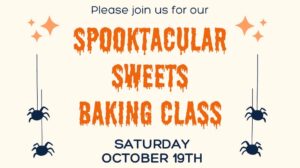 Spooktacular Sweets Flyer