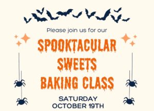 Spooktacular Sweets Flyer