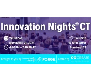 Innovation Nights CT details poster
