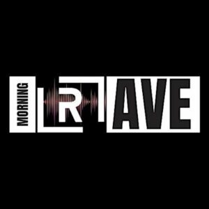 Morning RAVE logo on black