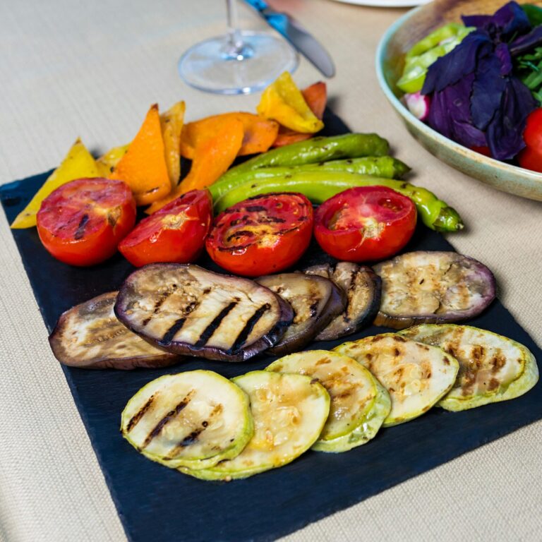 Grilled Vegetables. An example of the vegetables that will be cooked during the CoCreate Culinary Collaborations Cooking Class