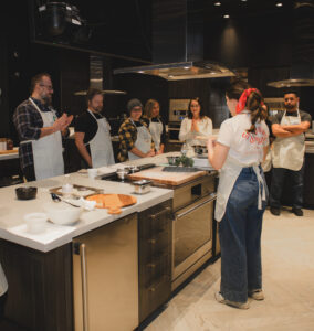 CoCreate Pizza workshop inside CoCook