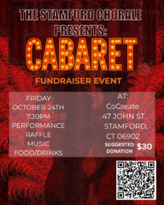 Stamford Chorale Showcase Flyer