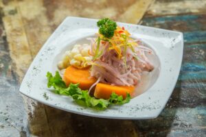 classic Peruvian-style ceviche